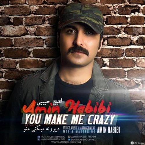 دانلود آهنگ جدید امین حبیبی به نام دیوونه میکنی منو Amin Habibi Divoone Mikoni Mano - دانلود آهنگ جدید امین حبیبی به نام دیوونه میکنی منو