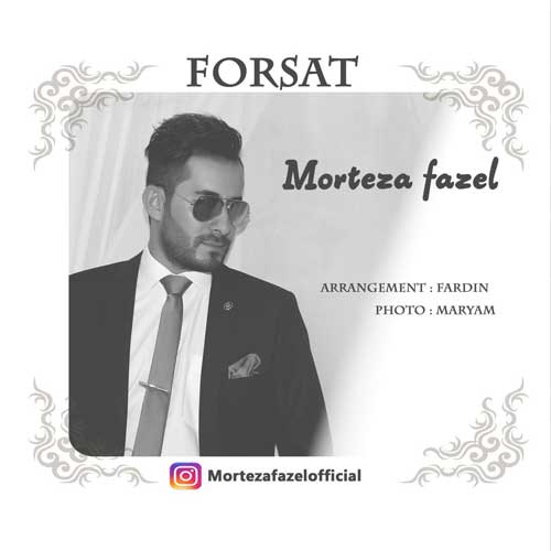 دانلود آهنگ جدید مرتضی فاضل به نام فرصت Morteza Fazel Forsat - دانلود آهنگ جدید مرتضی فاضل به نام فرصت
